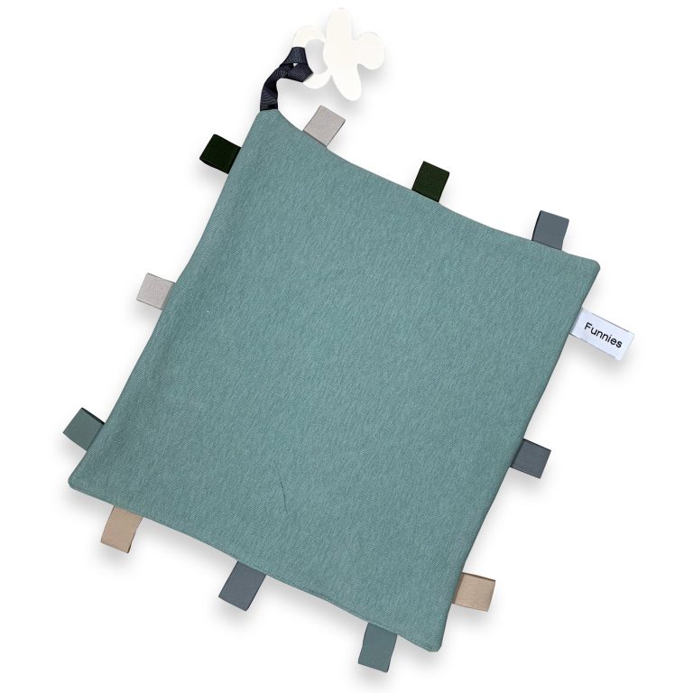 Label Speendoekje StoneGreen